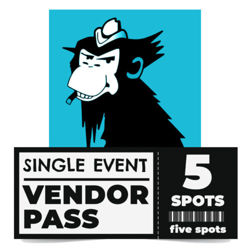 One-Time Vendor Pass - 5 Spots